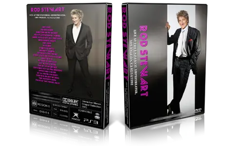 Artwork Cover of Rod Stewart 1992-02-14 DVD Los Angeles Proshot