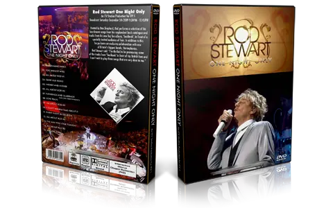 Artwork Cover of Rod Stewart 2009-02-05 DVD London Proshot