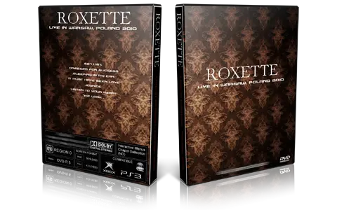 Artwork Cover of Roxette Compilation DVD Warsaw 2010 Proshot