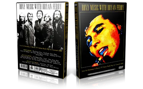 Artwork Cover of Roxy Music Compilation DVD Rock Pop In Concert 1980 Proshot