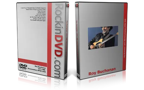 Artwork Cover of Roy Buchanan Compilation DVD PBS Special 1971 Proshot