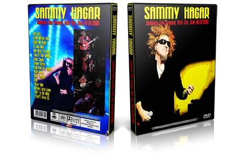 Artwork Cover of Sammy Hagar 2000-01-29 DVD Park City Proshot