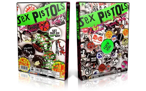 Artwork Cover of Sex Pistols Compilation DVD Dallas 1978 Proshot