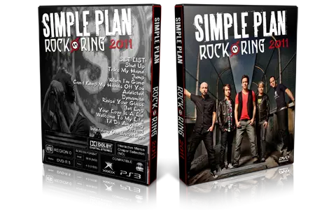 Artwork Cover of Simple Plan Compilation DVD Rock Am Ring 2011 Proshot