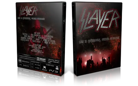 Artwork Cover of Slayer 2011-07-03 DVD Gothenburg Proshot