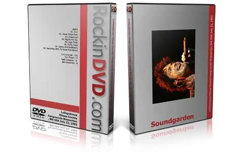 Artwork Cover of Soundgarden 1992-07-22 DVD Bremerton Proshot