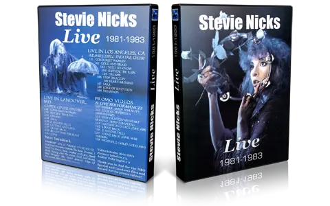 Artwork Cover of Stevie Nicks Compilation DVD Live 1981-1983 Proshot