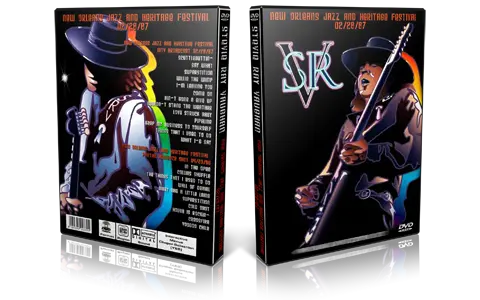 Artwork Cover of Stevie Ray Vaughan 1987-02-28 DVD New Orleans Proshot