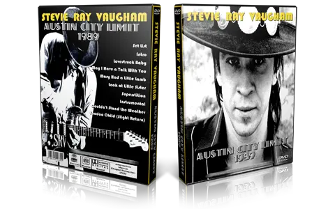 Artwork Cover of Stevie Ray Vaughan Compilation DVD Austin City Limit 1989 Proshot