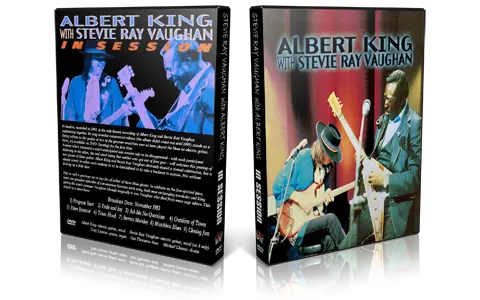 Artwork Cover of Stevie Ray Vaughan Compilation DVD In Session Proshot