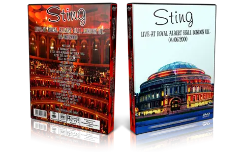 Artwork Cover of Sting 2000-04-06 DVD London Proshot
