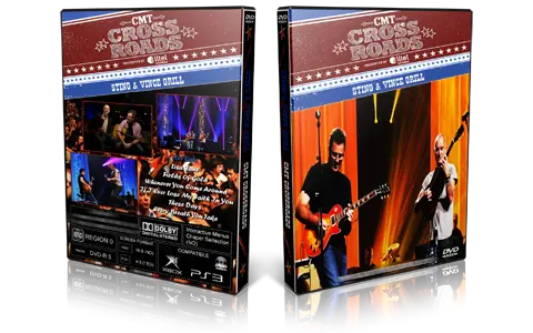 Artwork Cover of Sting Compilation DVD CMT Crossroads 2011 Proshot
