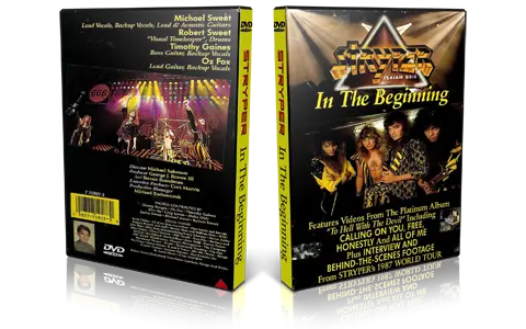 Artwork Cover of Stryper Compilation DVD In The Beginning 1989 Proshot