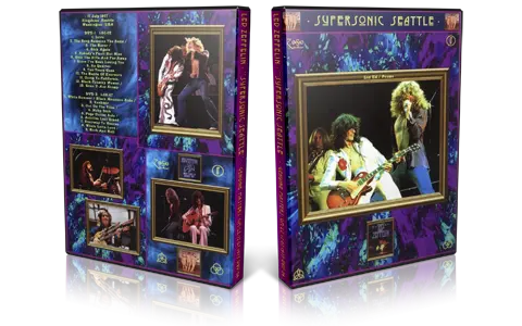 Artwork Cover of Supersonic 1977-07-19 DVD Seattle Proshot