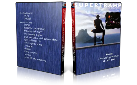 Artwork Cover of Supertramp 1983-07-24 DVD Munich Proshot
