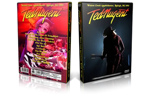 Artwork Cover of Ted Nugent 1995-06-23 DVD Raleigh Proshot