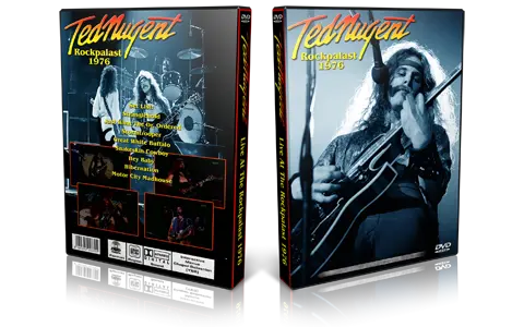 Artwork Cover of Ted Nugent Compilation DVD Rockpalast 1976 Proshot