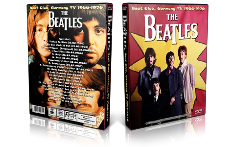 Artwork Cover of The Beatles Compilation DVD Beat Club 1966 Proshot