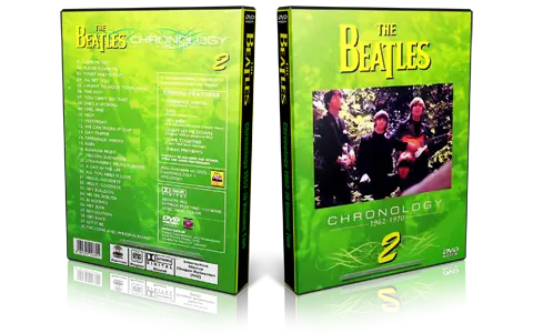 Artwork Cover of The Beatles Compilation DVD Chronology 1962-1970 Vol 2 Proshot