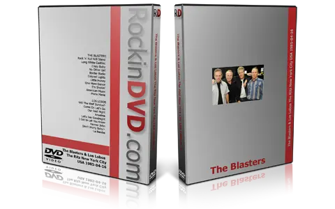 Artwork Cover of The Blasters 1985-04-16 DVD New York City Proshot