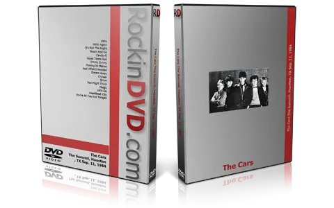 Artwork Cover of The Cars 1984-09-11 DVD Houston Proshot