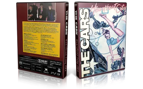 Artwork Cover of The Cars Compilation DVD Heartbeat City 1984 Proshot
