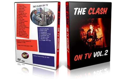 Artwork Cover of The Clash Compilation DVD The Clash On TV Volume 2 Audience