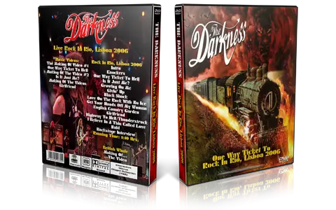 Artwork Cover of The Darkness Compilation DVD Lisbon 2006 Proshot
