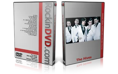 Artwork Cover of The Hives 2008-03-29 DVD Cologne Proshot