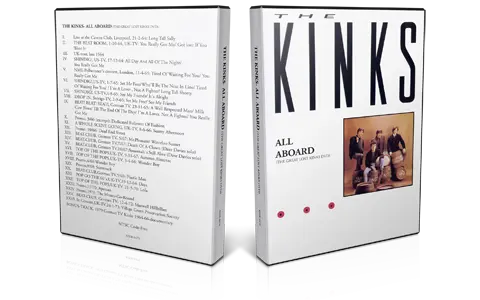 Artwork Cover of The Kinks Compilation DVD All Aboard Proshot