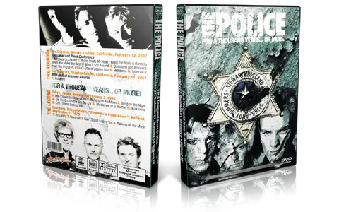 Artwork Cover of The Police Compilation DVD For A Thousand Years Or More Proshot