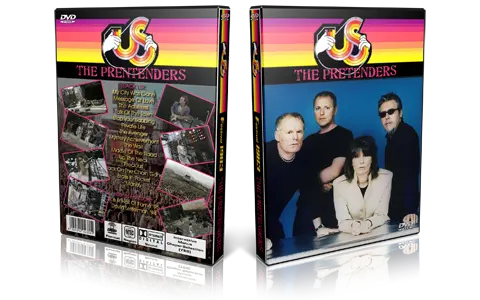 Artwork Cover of The Pretenders 1983-05-05 DVD US Festival 1983 Proshot