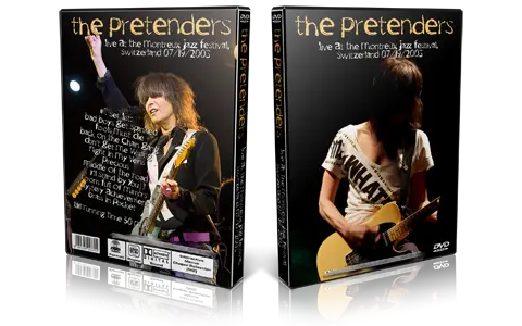 Artwork Cover of The Pretenders 2003-07-19 DVD Montreux Jazz Festival Proshot