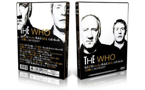 Artwork Cover of The Who 2007-06-19 DVD Oberhausen Proshot