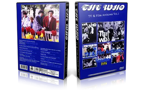 Artwork Cover of The Who Compilation DVD TV and Film Archives Vol 1 Proshot