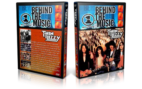 Artwork Cover of Thin Lizzy Compilation DVD Behind The Music Proshot