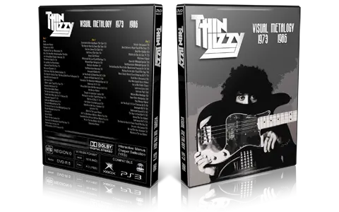 Artwork Cover of Thin Lizzy Compilation DVD Visual Metalogy 1973-1986 Proshot