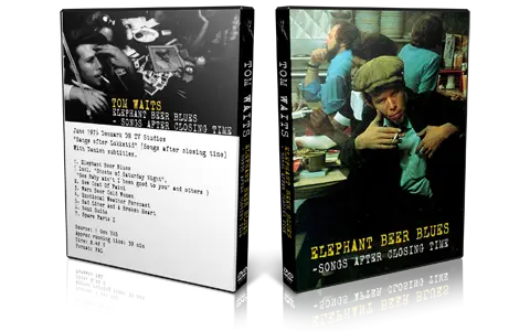 Artwork Cover of Tom Waits Compilation DVD Songs After Closing Time Proshot