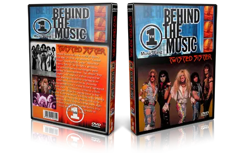 Artwork Cover of Twisted Sister Compilation DVD Behind The Music Proshot