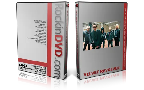 Artwork Cover of Velvet Revolver 2005-05-25 DVD Palm Beach Audience