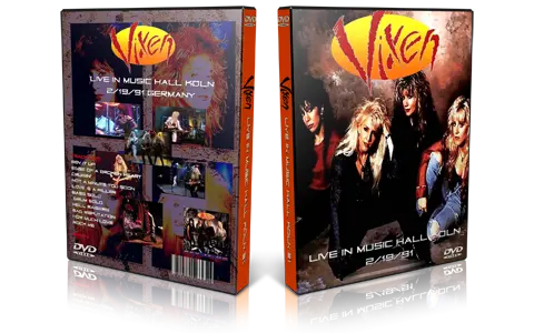 Artwork Cover of Vixen 1991-02-19 DVD Cologne Proshot