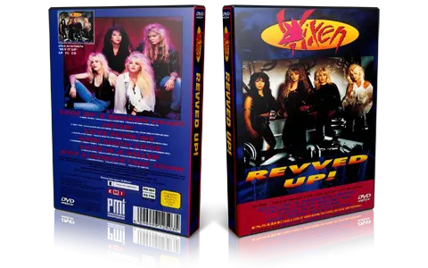Artwork Cover of Vixen Compilation DVD Revved Up 1991 Proshot