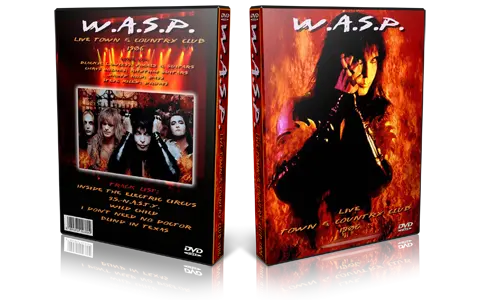 Artwork Cover of WASP 1986-10-27 DVD London Proshot