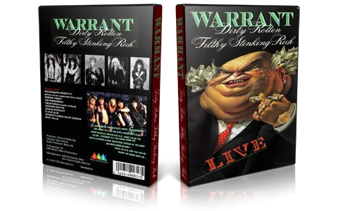 Artwork Cover of Warrant Compilation DVD Live DRFSR 1989 Proshot