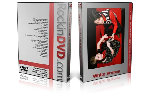 Artwork Cover of White Stripes 2001-12-06 DVD London Audience