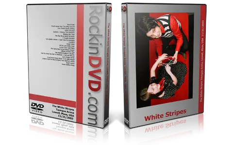 Artwork Cover of White Stripes 2003-11-21 DVD Lowell Audience
