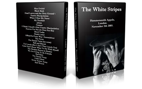 Artwork Cover of White Stripes 2005-11-05 DVD London Audience