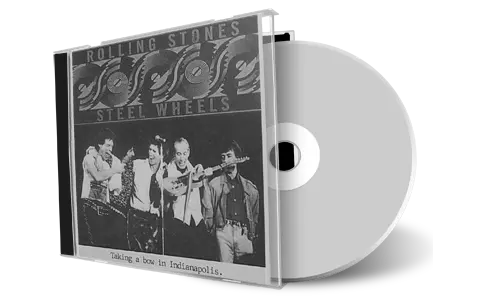 Artwork Cover of Rolling Stones 1989-12-06 CD Indianapolis Audience