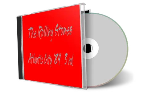 Artwork Cover of Rolling Stones 1989-12-20 CD Atlantic City Audience