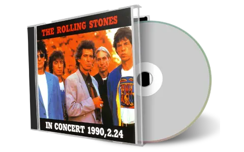 Artwork Cover of Rolling Stones 1990-02-24 CD Tokyo Audience